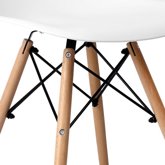 Moderna stolica Paris DSW bijela