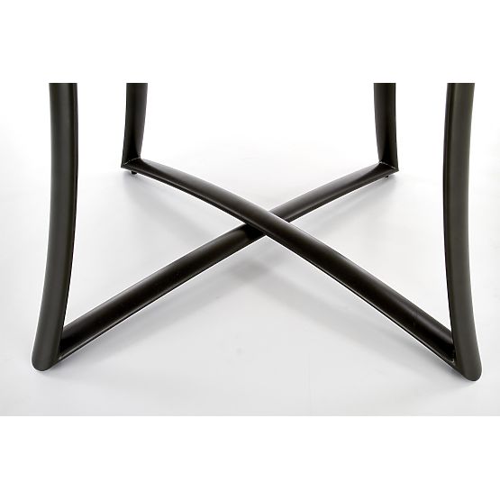 MORETTI rasklopivi stol ploča - zlatni hrast / siva, noge - antracit