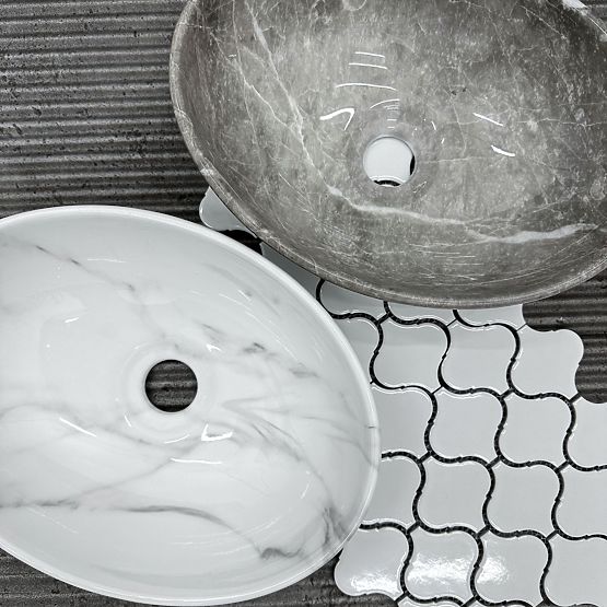 Nadgradni umivaonik Rea Sofia Mini Grigio