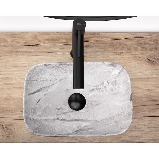 Namještajni umivaonik Rea Belinda mini stone matt