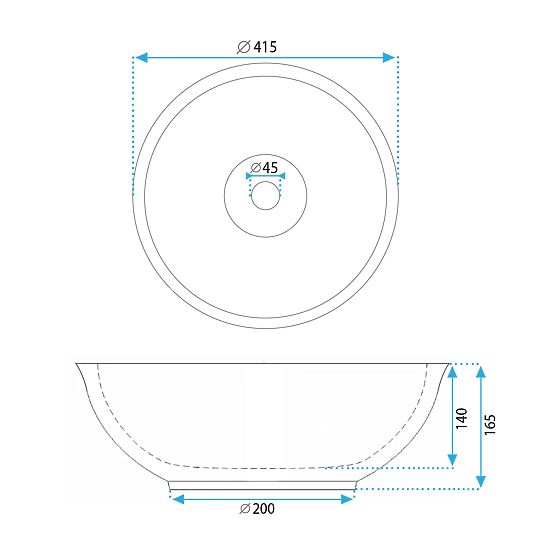 Namještajni umivaonik Rea Bella