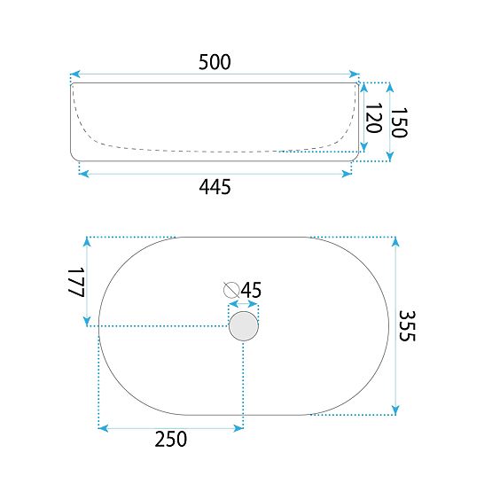 Namještajni umivaonik Rea Oktawia