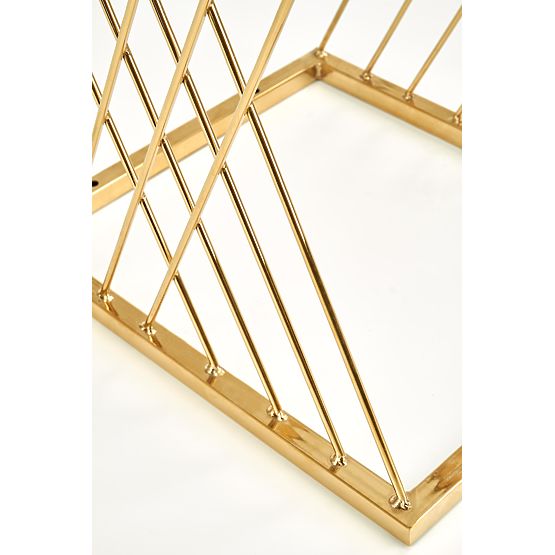 NANCY stol zlatni / prozirni