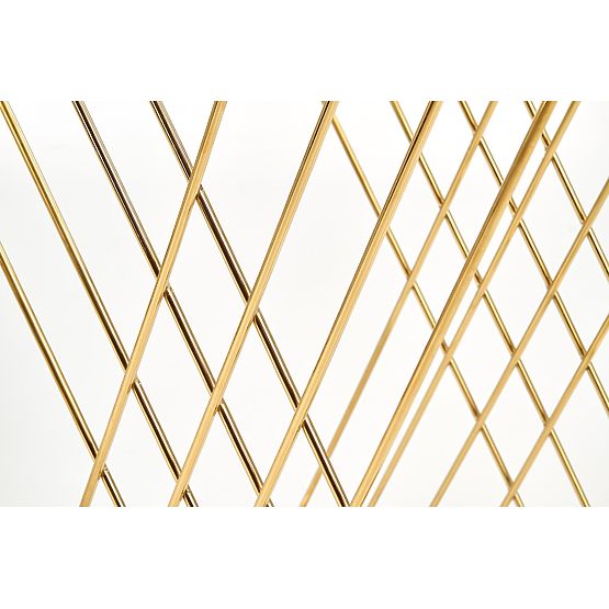 NANCY stol zlatni / prozirni