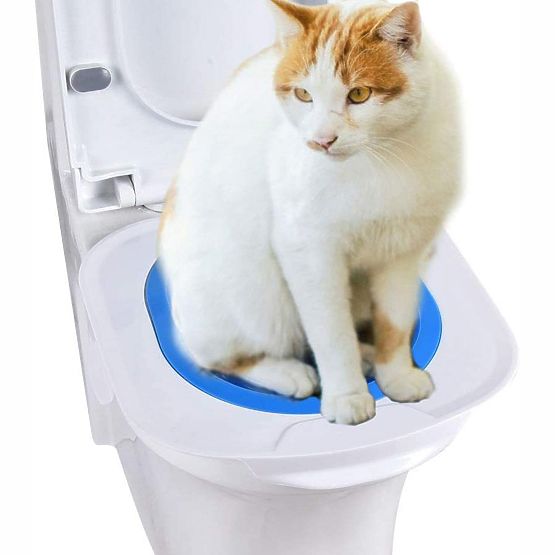Nastavak za WC za mačke NILS plavi