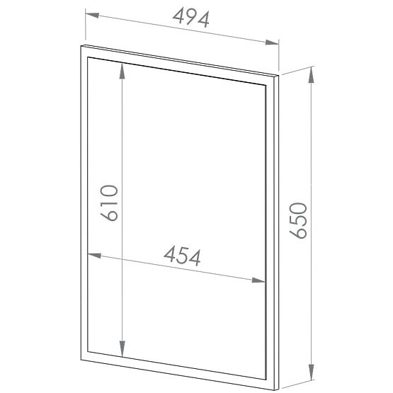 Nevio ogledalo - zanatski hrast