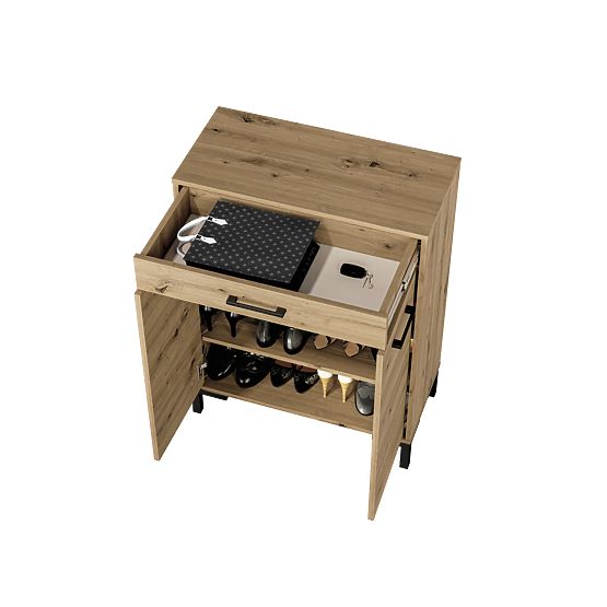 Nevio ormarić za cipele - zanatski hrast