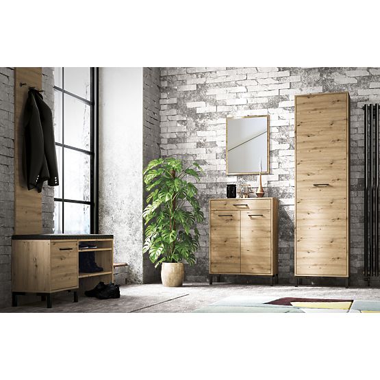 Nevio ormarić za cipele - zanatski hrast