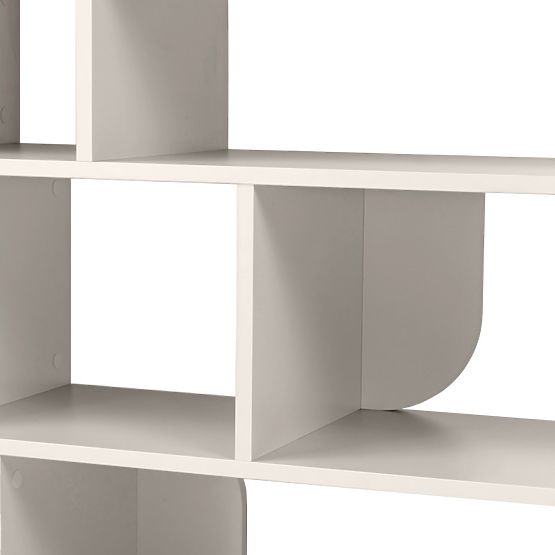 Niski regal Rangali, kašmir, zaobljen