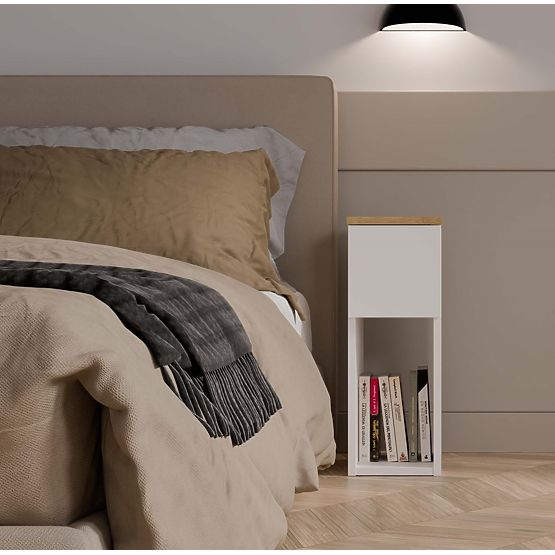 Noćni ormarić GALAX 20/1S BIJELA-ARTISAN