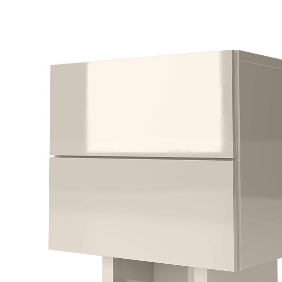 Noćni ormarić Glim, kašmir, sjajni