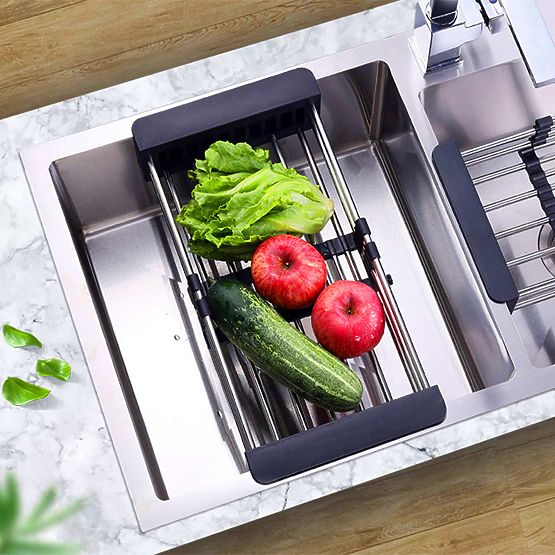 Ocjedivač košarica za sudoper ORDOS crna