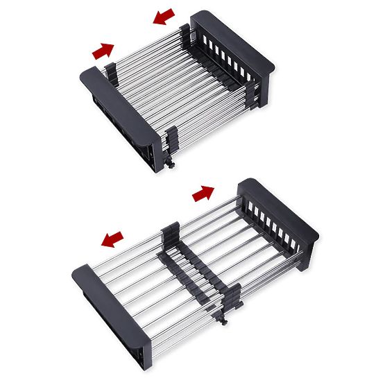 Ocjedivač košarica za sudoper ORDOS crna