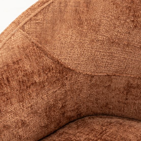 Okretna stolica Rumble bakrena, zaobljenog oblika