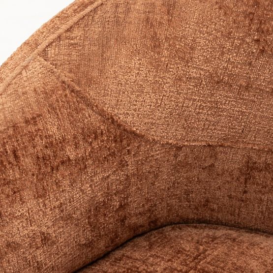 Okretna stolica Rumble bakrena, zaobljenog oblika