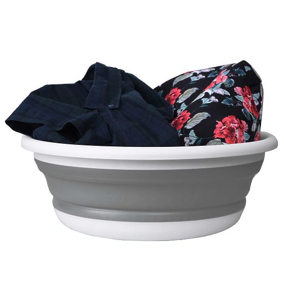 Okrugla zdjela 37 cm bijelo-siva ELBA COMPACT 9 litara