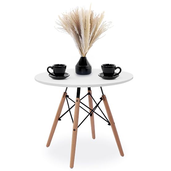 Okrugli stol PARIS DTW 60 cm bijeli