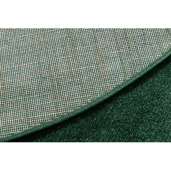 Okrugli tepih SOFTY Jednobojni, Jednobojni, šumska zelena