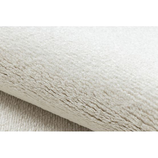 Okrugli tepih SOFTY Jednobojni, krem