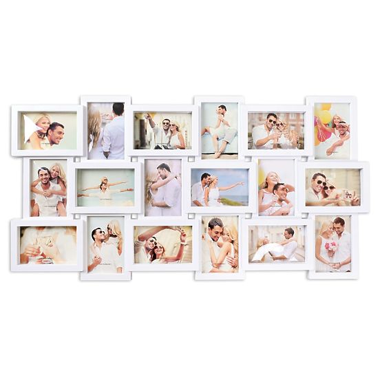 Okvir za fotografije za 18 fotografija Morka bijela