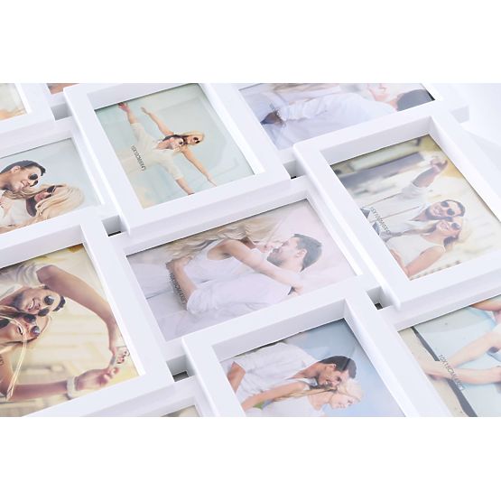 Okvir za fotografije za 18 fotografija Morka bijela