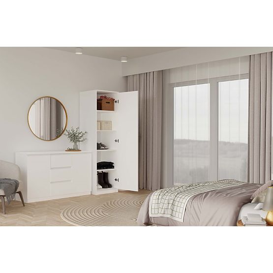 Ormar Malwa SD-50 s Ogledalom BIJELA