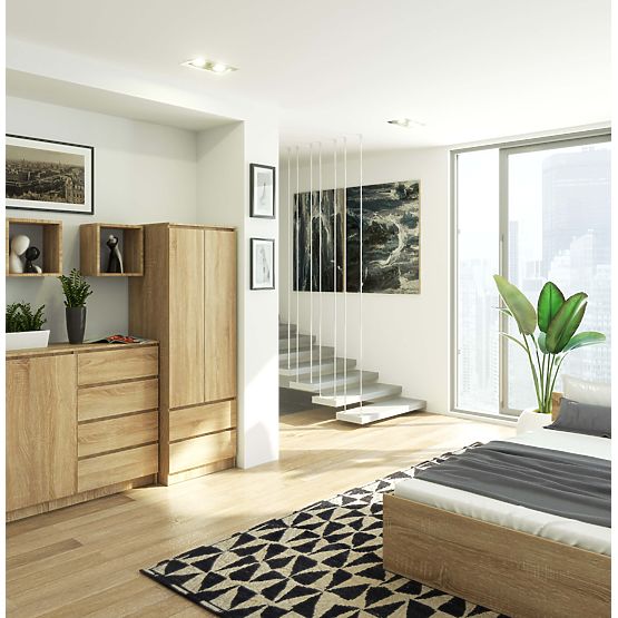 ORMAR STAR S 60 cm 2 VRATA 2 LADICE PK SONOMA