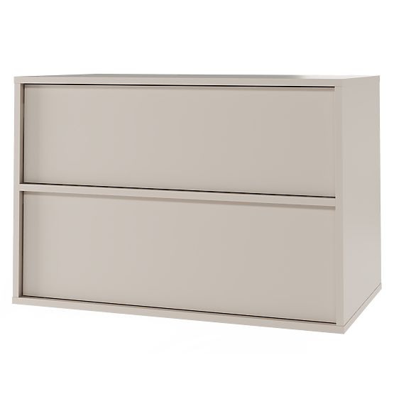 Ormarić ispod umivaonika na ploči Mossy, 80 cm, kašmir