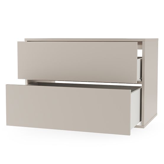 Ormarić ispod umivaonika na ploči Mossy, 80 cm, kašmir