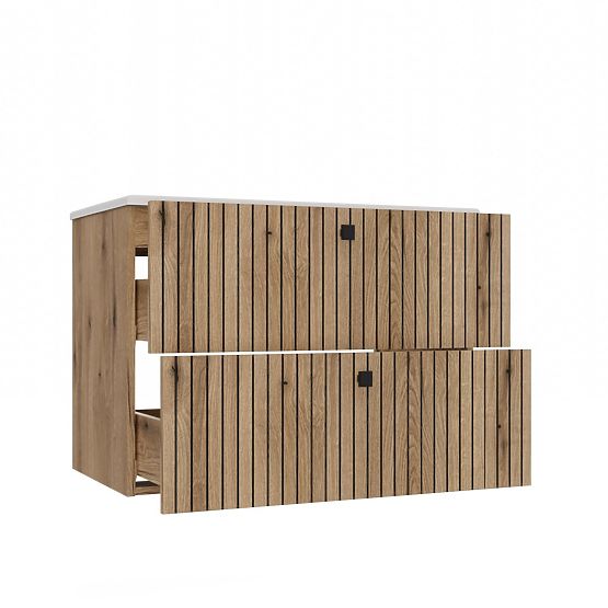 ORMARIĆ ISPOD UMIVAONIKA TIGO 80 2S HRAST EVOKE S UREZBOM + UMIVAONIK