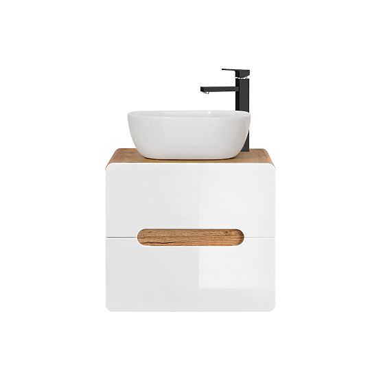 Ormarić ispod umivaonika za ploču 60 cm s 2 ladice