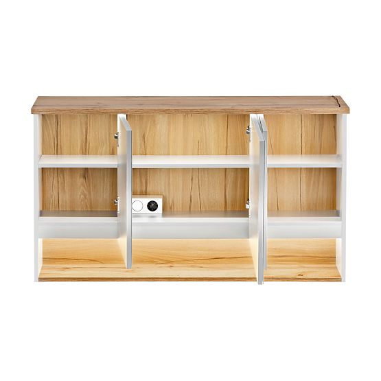 Ormarić s ogledalom 120 cm 3 vrata