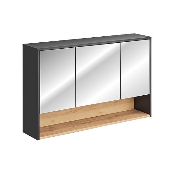 Ormarić s ogledalom 120cm 3 vrata