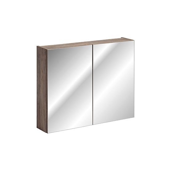 Ormarić s ogledalom 80 cm 2 vrata