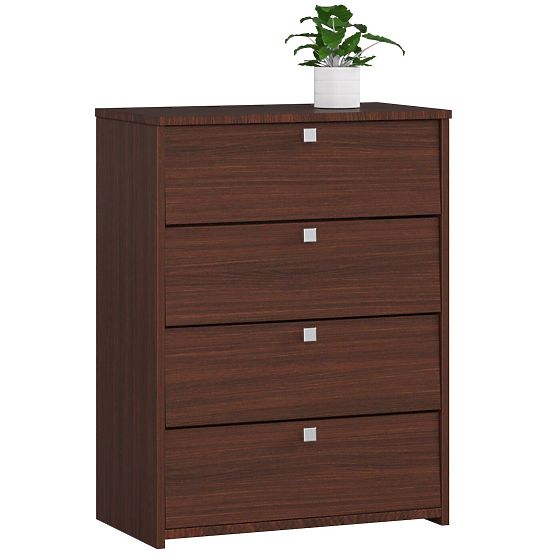 Ormarić za cipele RUBIN 4 preklopna vrata 66 cm - wenge