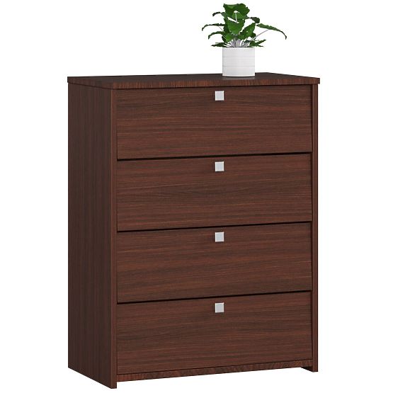 Ormarić za cipele RUBIN 4 preklopna vrata 66 cm - wenge