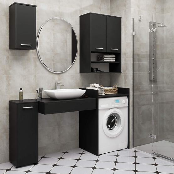 ORMARIĆ ZA PERILICU FIN CRNA