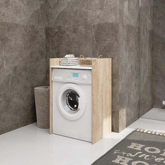 ORMARIĆ ZA PERILICU FIN HRAST SONOMA / BIJELA