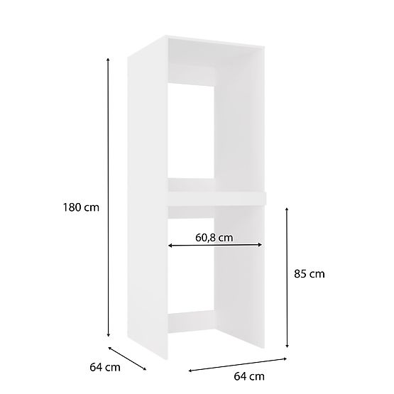Ormarić za Perilicu i Sušilicu POLA TWIN Bijela