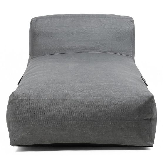 Otomanska za vrtni kutni set Vacuum s navlakom, siva