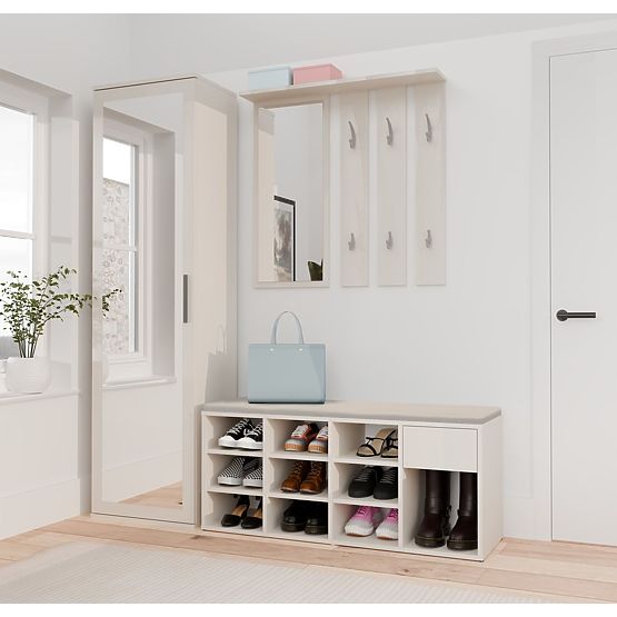 Otvorena Ormarić za Cipele TALLIN KAŠMIR BEŽ Za Predsoblje