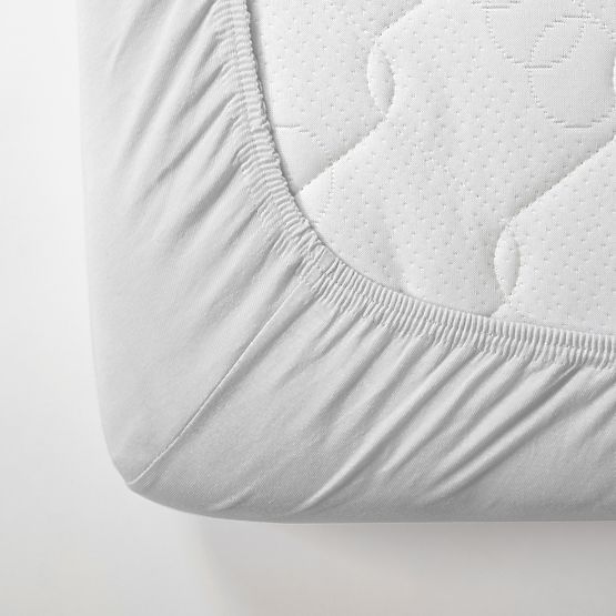 Pamučna plahta 200x140 cm - bijela