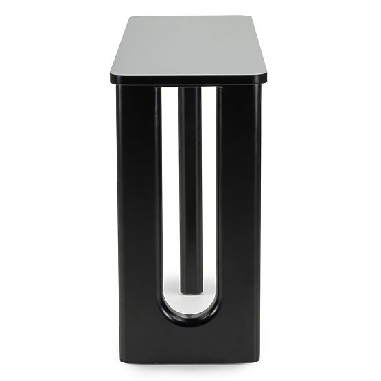 Pisaći stol/konzola Lichi 120 cm, crna, lukovi