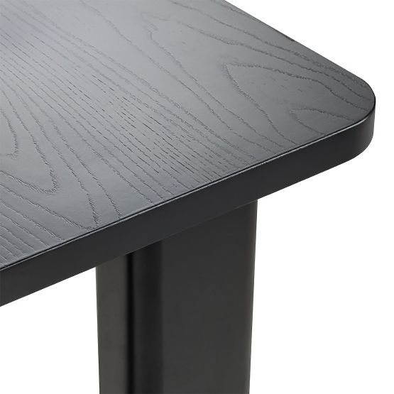Pisaći stol/konzola Lichi 120 cm, crna, lukovi