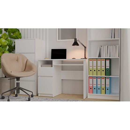 Radni stol PORTO LIJEVI BIJELI