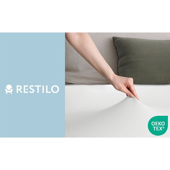 Plahta AMBER bijela klasični stil materijal jersey 180-200x200 DecoKing