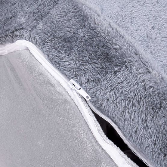 Plišana kućica za mačku JASPER siva