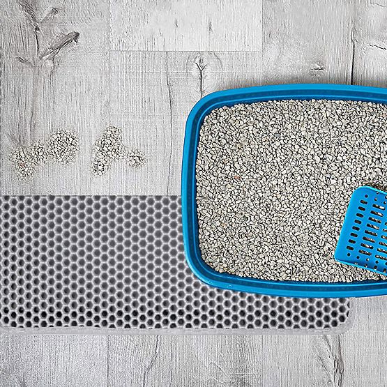 Podloga za mačke otirač Catsy 40x50 cm siva