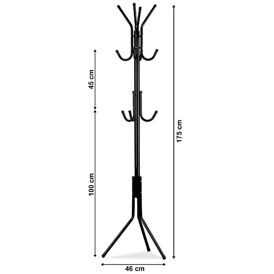 Podni stalak za odjeću, odjeću, jakne