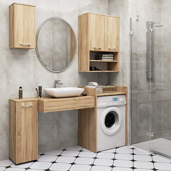 POKLOPAC ZA STROJ ZA PRANJE FIN HRAST SONOMA